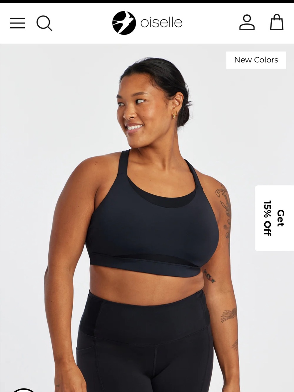 oiselle Boom Bra